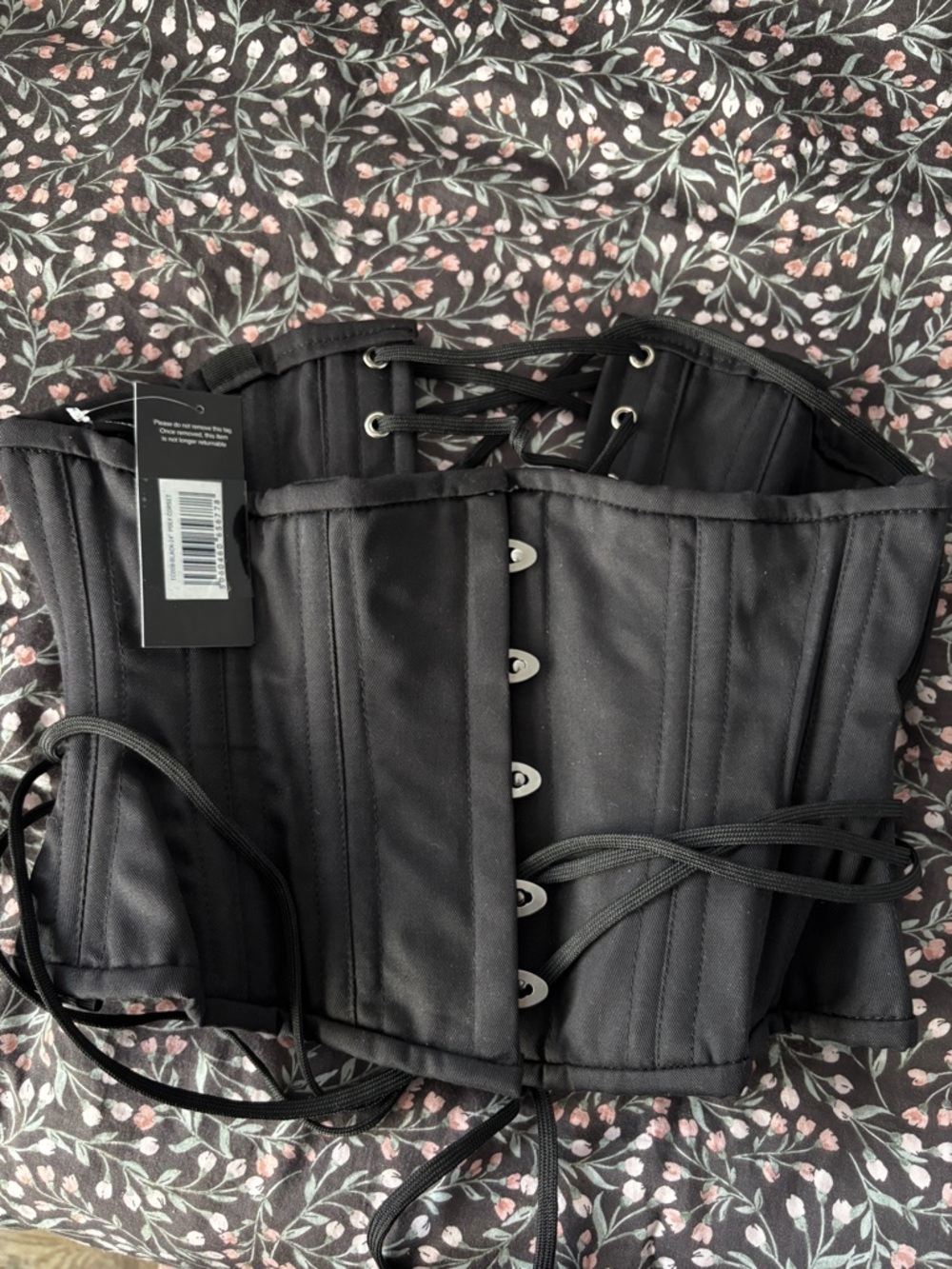 Polly Corset Design by Lucy’s Corsetry Hourglass Silhouette in Black